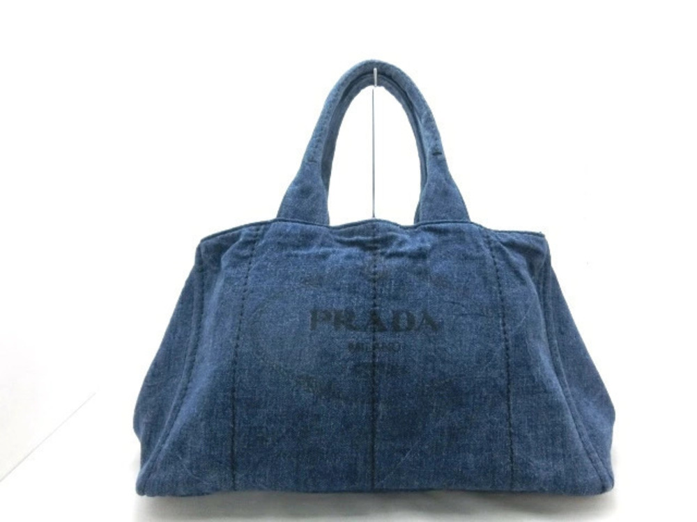 Prada Canapa bag handbag denim